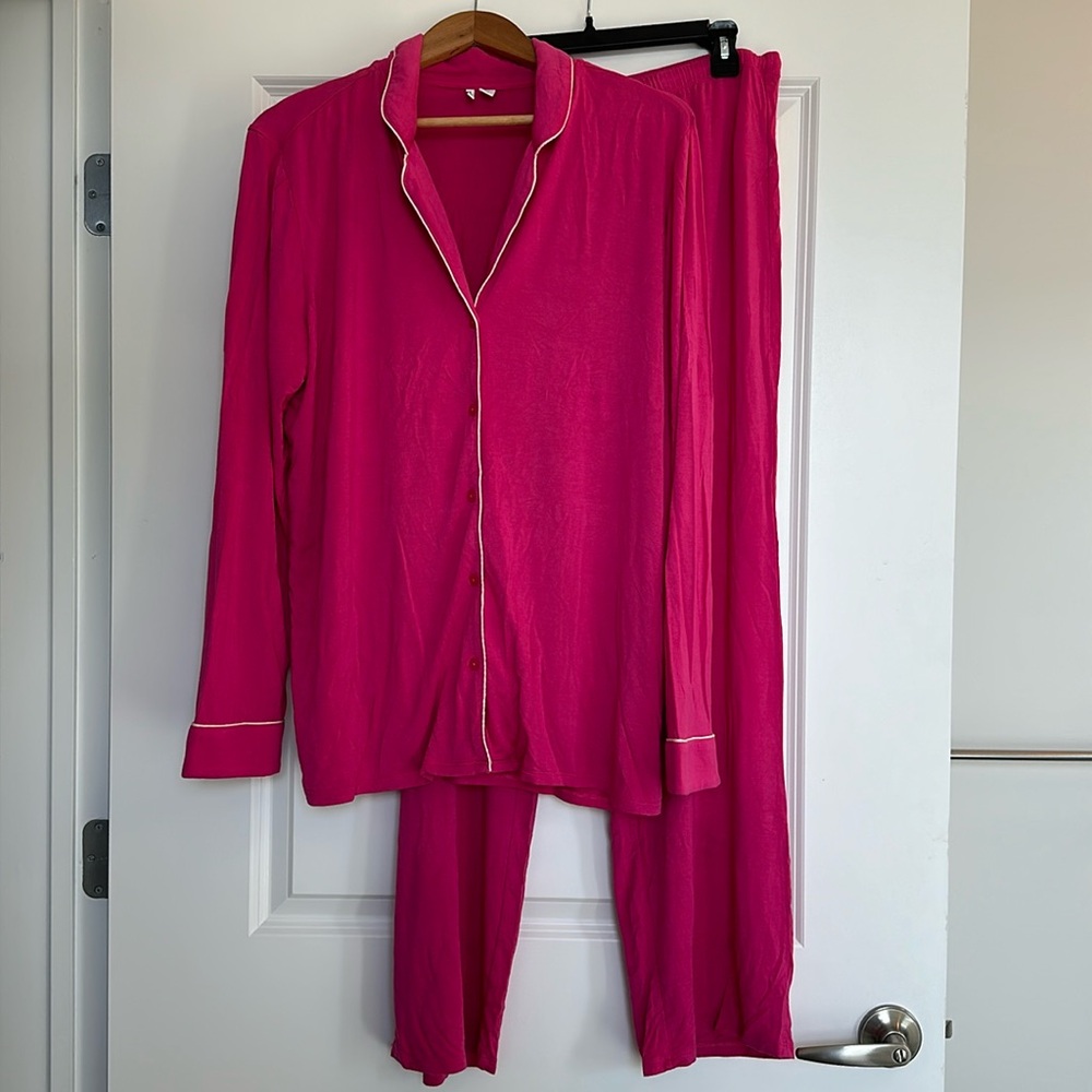 Nordstrom Pajama Set Pink XL EUC.